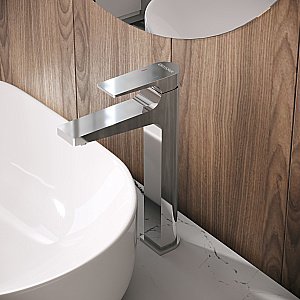 Смеситель для раковины высокий Grossman Classic 520.K35.04.100 хром глянцевый купить в интернет-магазине сантехники Sanbest