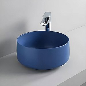 Раковина накладная Artceram Cognac 42 COL001 16 00 Blu Zaffiro купить в интернет-магазине Sanbest