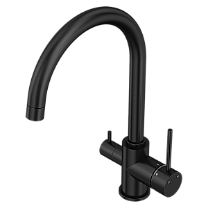 Смеситель для кухни Elghansa KITCHEN Pure Water 56B5216-Black золото матовое купить в интернет-магазине сантехники Sanbest