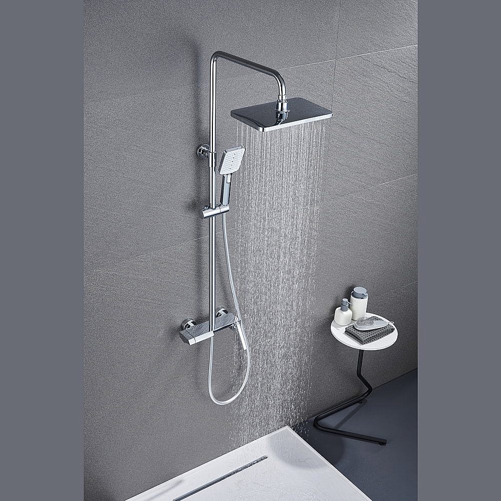 Душевая система Black&White Universe UK5015C хром купить в интернет-магазине сантехники Sanbest