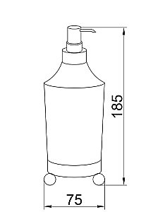 Диспенсер Boheme Hermitage 10329 купить в интернет-магазине сантехники Sanbest