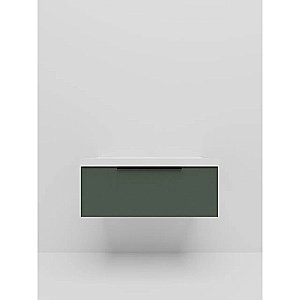 Тумба с раковиной La Fenice Simpla 100 FNC-01-SIM-G-100 серо-зеленая матовая для ванной в интернет-магазине Sanbest