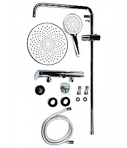 Душевая система Agger Sweet A2791200 хром глянцевый купить в интернет-магазине сантехники Sanbest