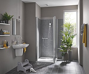 Смеситель для душа Grohe Grohtherm 500 34793000 хром купить в интернет-магазине сантехники Sanbest