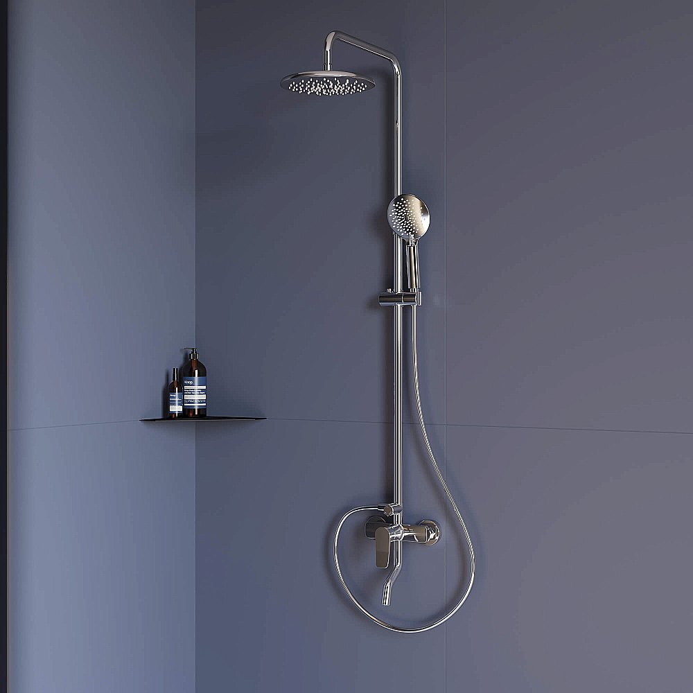 Душевая система RGW Shower Panels SP-25 Хром купить в интернет-магазине сантехники Sanbest