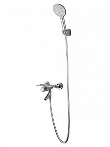 Смеситель для ванны с душем WONZON & WOGHAND CLICK, Хром (WW-FE05L221-CR) купить в интернет-магазине сантехники Sanbest