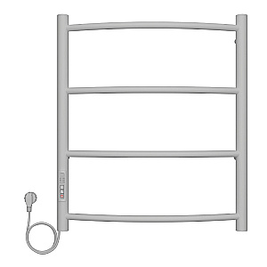 Полотенцесушитель электрический Azario VERONA П4 500х600 белый купить в интернет-магазине сантехники Sanbest