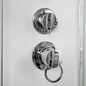 Душевая кабина DTO Серия ЕМ ЕМ2790 N LED 90x90 купить в интернет-магазине Sanbest