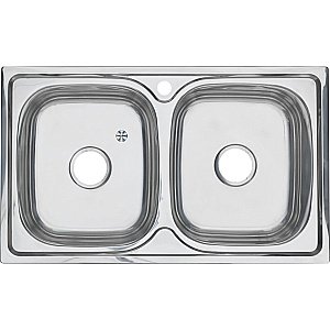 Мойка кухонная с сифоном Melana 040 t (*8) купить в интернет-магазине сантехники Sanbest