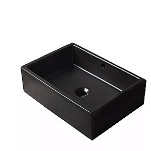 Раковина накладная Gid Geometrico 50 N9129bg 53381 черная графит купить в интернет-магазине Sanbest