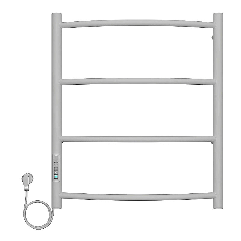Полотенцесушитель электрический Azario VERONA П4 500х600 белый купить в интернет-магазине сантехники Sanbest