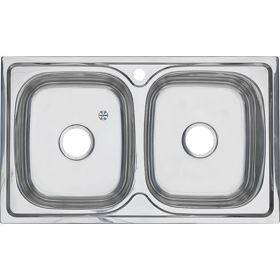 Мойка кухонная с сифоном Melana 040 t (*8) купить в интернет-магазине сантехники Sanbest