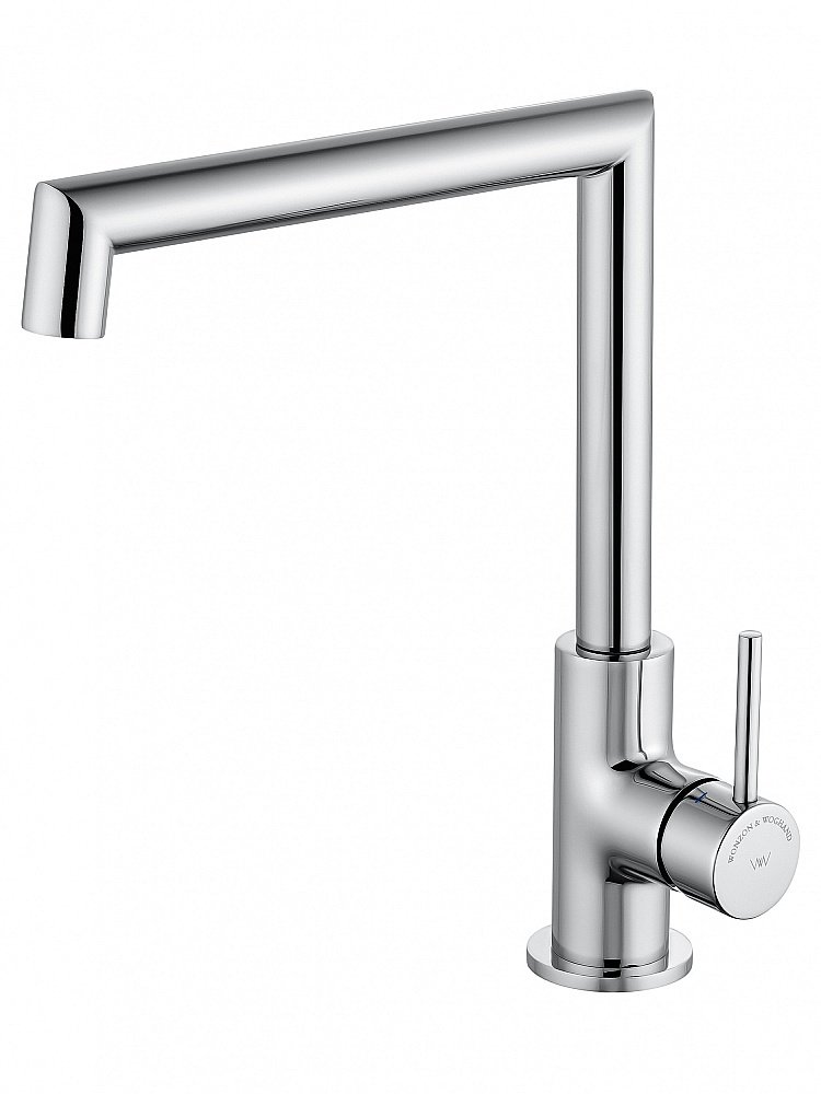 Смеситель для кухни WONZON & WOGHAND WW-L1005-CR хром купить в интернет-магазине сантехники Sanbest