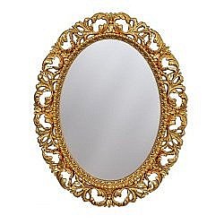 Зеркало Caprigo PL 040 Золото в ванную от интернет-магазине сантехники Sanbest