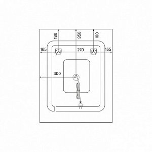 Зеркало Iddis Zodiac 60 ZOD6000i98 белое в ванную от интернет-магазине сантехники Sanbest