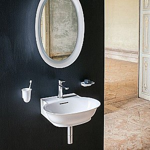 Раковина Laufen New Classic 8.1585.2.000.104.1 белая купить в интернет-магазине Sanbest