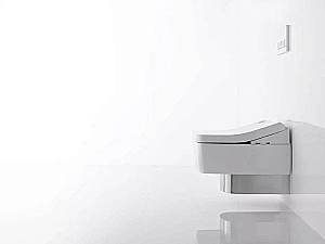 Унитаз подвесной Toto SG CW512YR безободковый, слив торнадо, с крышкой микролифт, белый/панель белая купить в интернет-магазине Sanbest