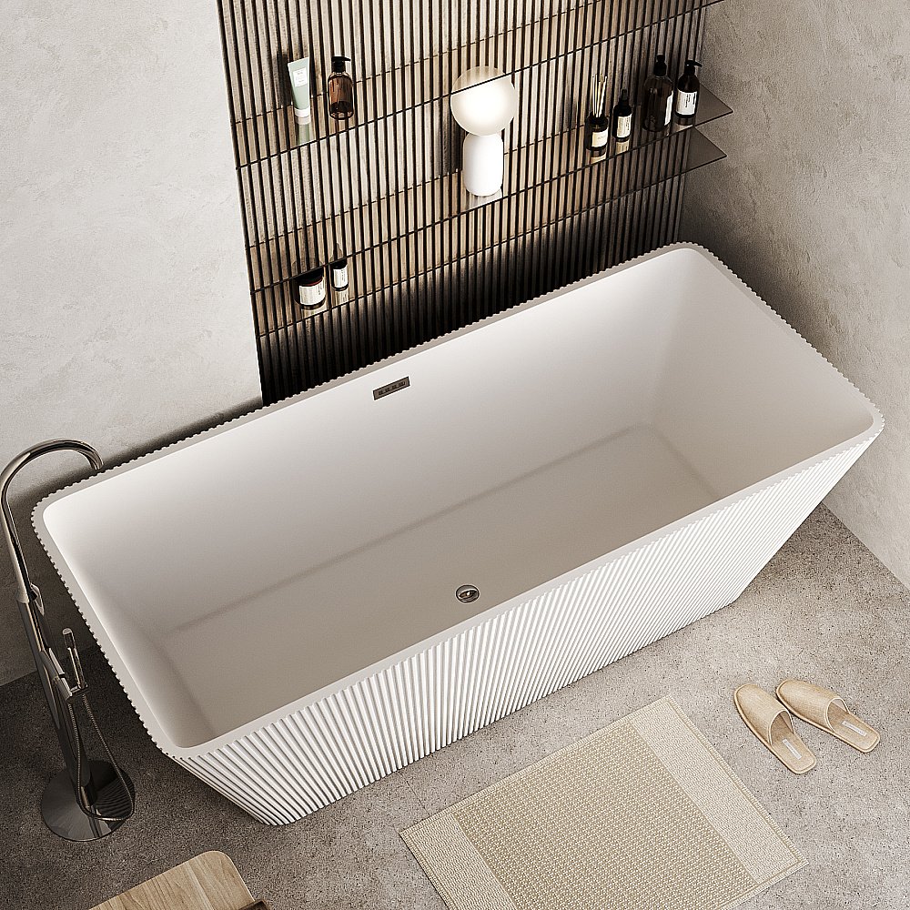 Ванна акриловая Grossman Cristal GR-2022M 170x75 белая матовая купить в интернет-магазине Sanbest