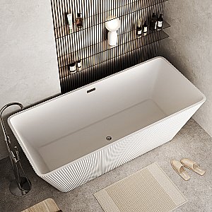 Ванна акриловая Grossman Cristal GR-2022M 170x75 белая матовая купить в интернет-магазине Sanbest