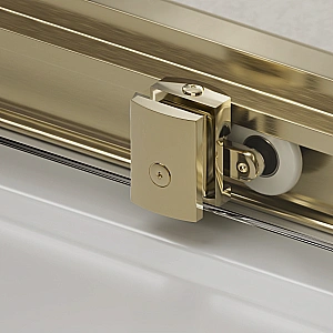 Душевая дверь RGW Passage PA-14Gb 55 41081412-016 стекло прозрачное/профиль брашированное золото купить в интернет-магазине Sanbest