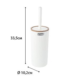 Ершик для туалета Fixsen White Boom FX-412-5 белый купить в интернет-магазине сантехники Sanbest