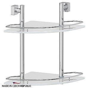 Полка Угловая 2-х ярусная FBS Esperado 28 ESP 072 купить в интернет-магазине сантехники Sanbest