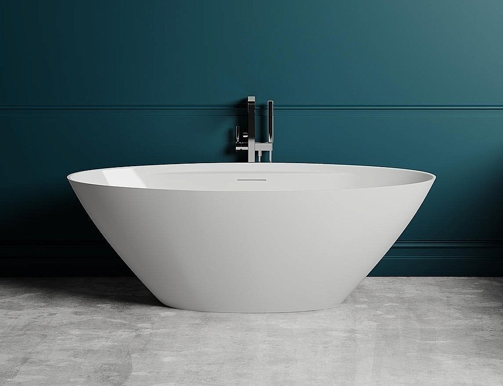 Ванна Salini DIVA S-Stone 178x85 102221M белая матовая купить в интернет-магазине Sanbest