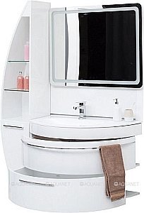 Зеркало LED De Aqua СМАРТ 196162 90x75 в ванную от интернет-магазине сантехники Sanbest