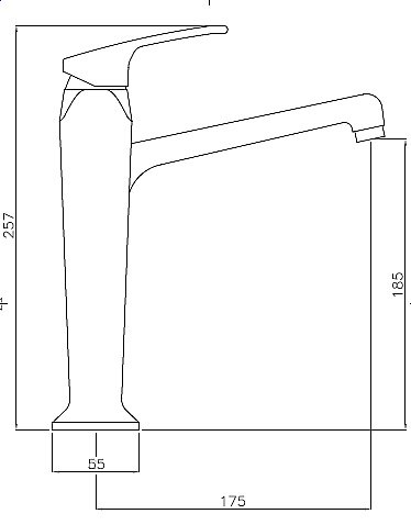 Смеситель для раковины Cezares LEGEND-LSM2-A-03/24 золото купить в интернет-магазине сантехники Sanbest