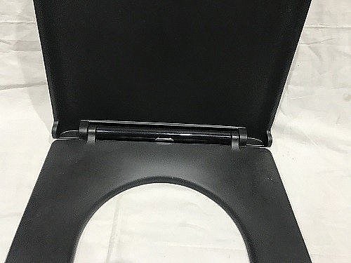 Унитаз подвесной CeramaLux 2197MB черный матовый безободковый, с крышкой микролифт купить в интернет-магазине Sanbest