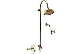 Душевая система Rav-Slezak LABE L054.5/3SM бронза купить в интернет-магазине сантехники Sanbest