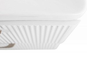Тумба с раковиной BelBagno DUE-600-2C-SO-BL-P Bianco Lucido для ванной в интернет-магазине Sanbest