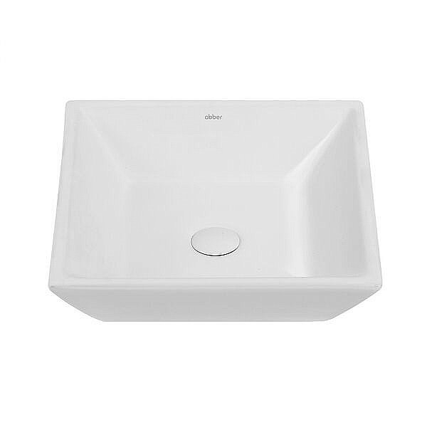 Раковина накладная ABBER Rechteck AC2214 белая купить в интернет-магазине Sanbest