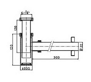 Сифон для раковины Rav-Slezak MD0233Z золото купить в интернет-магазине сантехники Sanbest
