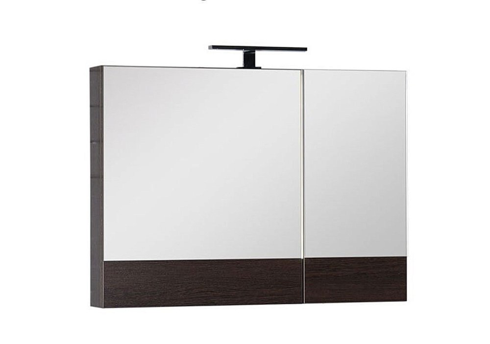 Зеркальный шкаф Aquanet Нота 90 венге купить в интернет-магазине сантехники Sanbest