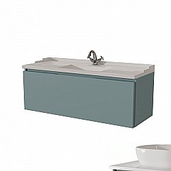 Тумба с накладной раковиной Caprigo Ponza 111-120F для ванной в интернет-магазине Sanbest