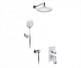 Душевая система WasserKRAFT Aller A16067WHITE купить в интернет-магазине сантехники Sanbest