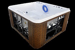 Минибассейн Радомир Цезарь Platinum 188х174 белый купить в интернет-магазине Sanbest