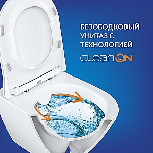 Унитаз подвесной Cersanit DELFI S-SET-DEL/Black/TPL/Cg-w с инсталляцией, с крышкой микролифт, белый/кнопка хром глянцевый купить в интернет-магазине Sanbest