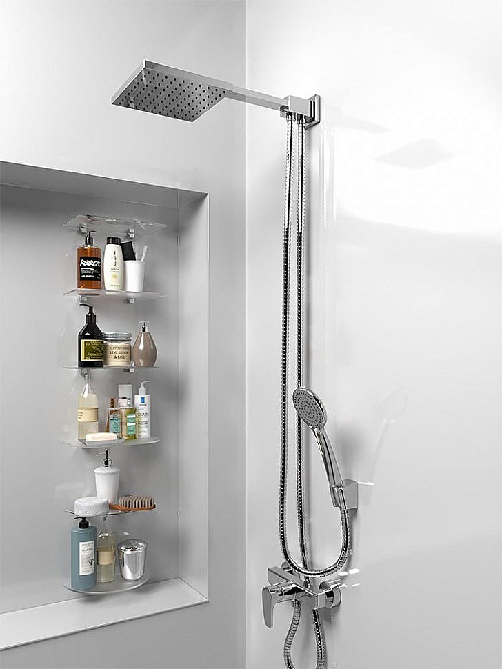 Душевая лейка PAINI Torino TRCR155 хром купить в интернет-магазине сантехники Sanbest