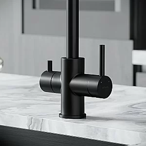 Смеситель для кухни Sancos Vela SC4013MB черный матовый купить в интернет-магазине сантехники Sanbest