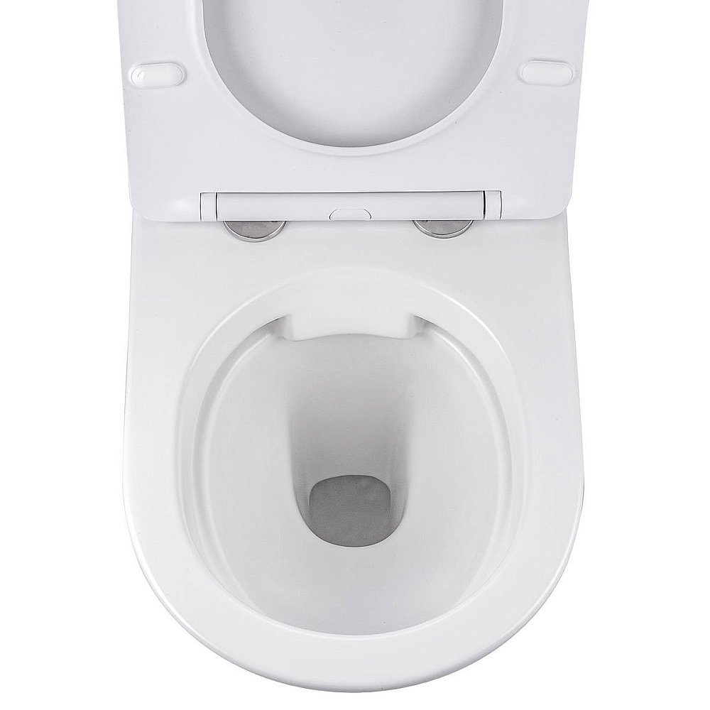 Унитаз подвесной Vincea Globo VT1-14S безободковый, с крышкой микролифт купить в интернет-магазине Sanbest