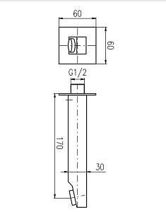 Излив Rav-Slezak Loira TLR001CMAT черный матовый купить в интернет-магазине сантехники Sanbest