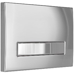 Унитаз подвесной Berges АТОМ Line 410  безободковый, с инсталляцией, белый/кнопка хром глянцевый купить в интернет-магазине Sanbest