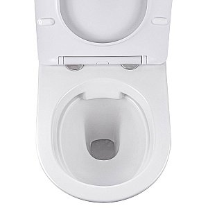 Унитаз подвесной Vincea Globo VT1-14S безободковый, с крышкой микролифт купить в интернет-магазине Sanbest