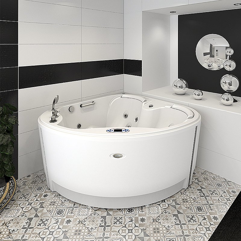 Минибассейн Радомир Корнелия 180х180 Platinum белый купить в интернет-магазине Sanbest