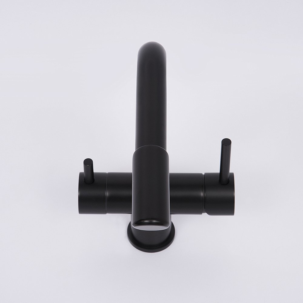 Смеситель для кухни WasserKRAFT A8367 черный купить в интернет-магазине сантехники Sanbest