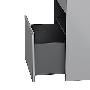 Тумба с раковиной AM.PM Func 60 белая для ванной в интернет-магазине Sanbest