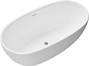 Ванна акриловая Grossman Classic GR-2503M 170х87 белая матовая купить в интернет-магазине Sanbest