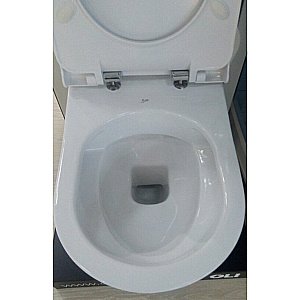 Унитаз подвесной Bien Harmony HRKA052N2VP0W3000 белый, с крышкой микролифт, безободковый купить в интернет-магазине Sanbest